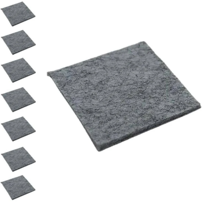 Feltro Adesivo Japonês Quadrado 3,5x3,5cm com 8 Peças
