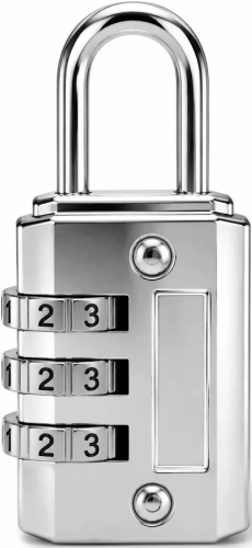 Cadeado Pado SM Segredo ZM 25mm Preto com Combinação Numérica