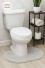 Assento Sanitário Oval Almofadado com Tampo Brilhante Branco – Astra