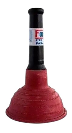 Desentupidor de Pia Forsan 16cm – Ventosa Potente e Uso Fácil