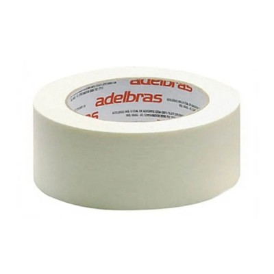 Fita Adesiva Crepe 48mm x 50m – Uso Geral | Adelbras