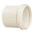Luva Simples para Esgoto 75mm DN75 PVC Branca Krona 0646