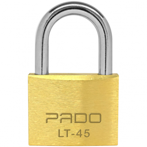 Cadeado Pado LT-45 45mm em Latão com 2 Chaves