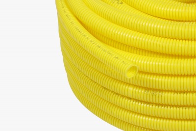 Eletroduto Corrugado Flexível Krona – Amarelo | Alta Resistência e Segurança - DN 25mm