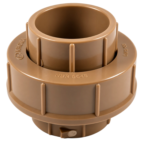 União Soldável 50mm Marrom Krona