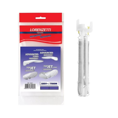 Resistência Lorenzetti 3056F 220V / 7500W – Compatível com Advanced e Top Jet Eletrônica