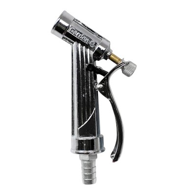 Esguicho Revólver 3/4 Garden – Corpo em Zamac, Gatilho em Aço, Acabamento Zincado