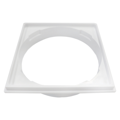 PORTA GRELHA QUADRADO 10CM BRANCO
