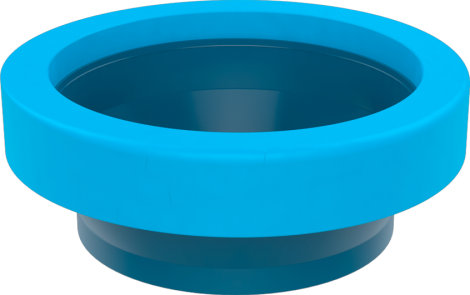 Anel de Vedação para Vaso Sanitário Blukit – Borracha Butílica • Com Guia • Nova Fórmula