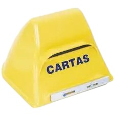 Caixa de Cartas Amarela Enerlux – Modelo Correios