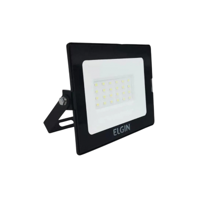 Refletor LED Slim Elgin 200W Bivolt 6500K Branco Frio IP66