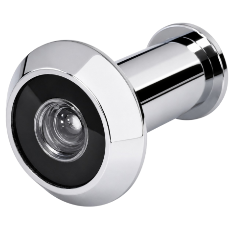 Visor Olho Mágico para Porta 35 a 52mm 180° Cromado Brasfort 8534