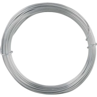 Arame Galvanizado Vonder BWG 18 – 1,24 mm, Rolo 10 Metros