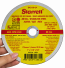 Disco Abrasivo de Corte 7" x 1/16" x 7/8" para Metal e Inox Starrett DAC180-24