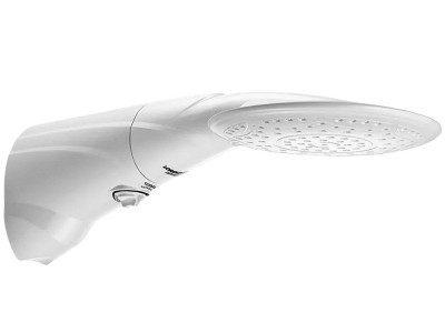 Ducha Advanced Turbo Lorenzetti Branca – Multitemperaturas com Turbo