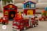 Caminhão de Bombeiro com Luz e Som Etitoys – Fricção e Escada Articulada