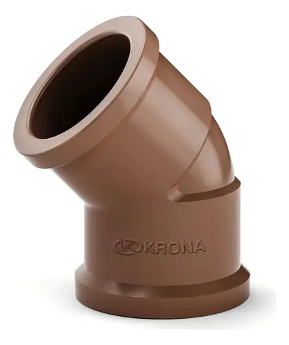 Joelho 45 Graus Soldável 20mm Krona PVC para Água Fria