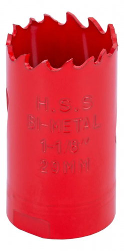 Serra Copo para Metal Aço Rápido Bimetal 29mm MTX