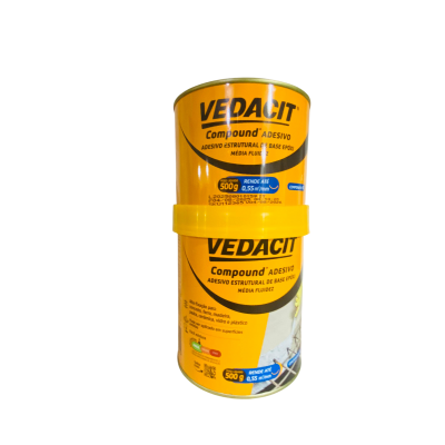 Compound Adesivo Vedacit 500g – Alta Fixação e Versatilidade Profissional