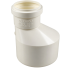 Redução Excêntrica para Esgoto 100 x 50mm Krona Branca