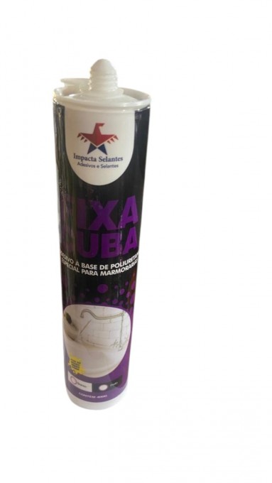 Adesivo PU Fixa Cuba 400g para Colagem de Pias, Cubas e Mármore