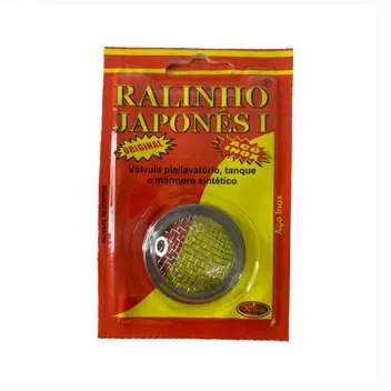 RALINHO JAPONES I AÇO INOX OVERTIME VALV PIA/LAVATORIO/TANQUE