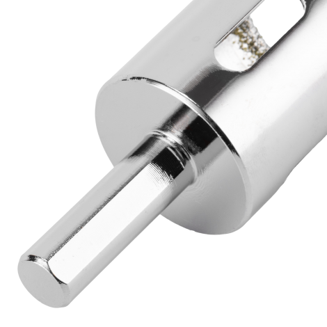 Broca Diamantada para Vidro 30mm – Haste Triangular – MTX – 1 Peça