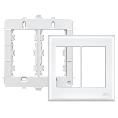 Placa 4x4 para 6 Módulos com Suporte Evidence FAME 2893