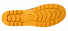 Bota Galocha de PVC Preta com Solado Amarelo Worker