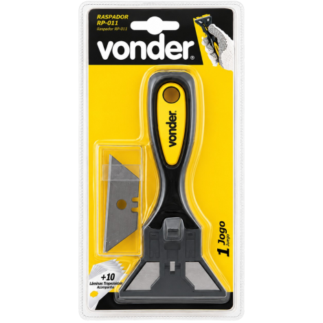Raspador Plano com 10 Lâminas RP 011 Vonder 3599011000