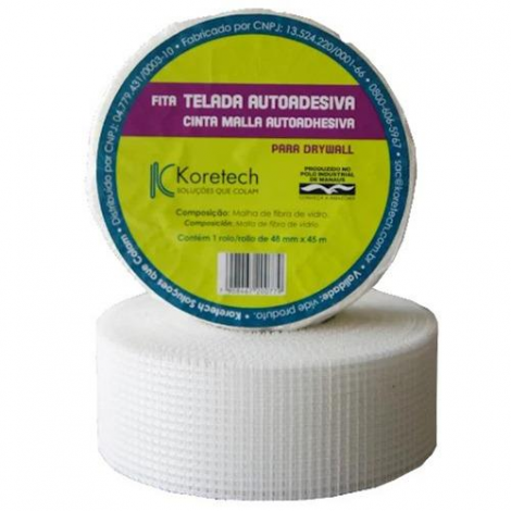 FITA ADESIV TELAD.DRYWALL 48MMX45M
