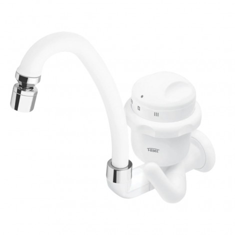Torneira Elétrica Fame Bica Alta e Móvel 220V 5400W Clima Frio para Cozinha