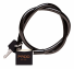 Cadeado para Bicicleta PADO Bike LT-30 Preto com Chave