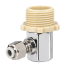 Adaptador de Parede para Bebedouro e Filtro Iguatemi Mangueira 1/4" e 5/16" Ref. 1006300