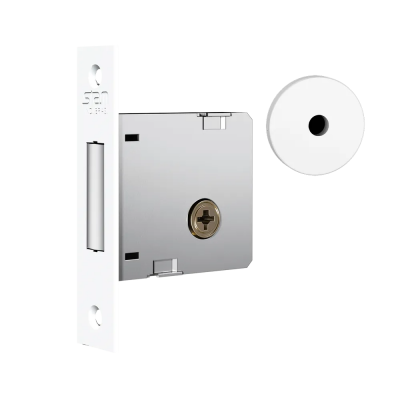 Fechadura Auxiliar 1004 Roseta Inox