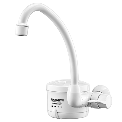 Torneira Elétrica Loren Easy de Parede 1/4 de Volta 220V 5500W Lorenzetti
