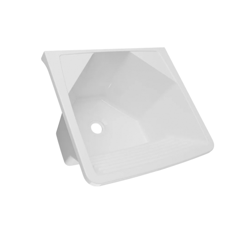 Tanque Plástico 18 Litros – Astra – Branco – 41×38×29 cm – Com Válvula e Kit de Fixação