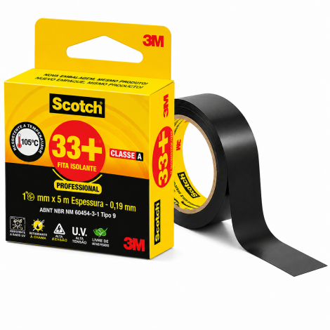 Fita Isolante Classe A Scotch® 33+ 3M