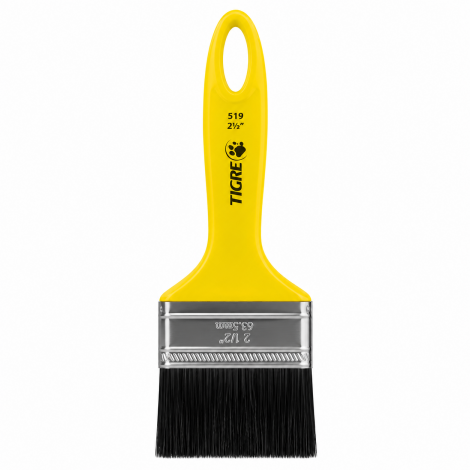 Trincha Média Tigre 2½" Ref. 519 para Esmalte, Verniz e Stain