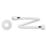 Engate Flexível de PVC Ultrarresistente 1/2" x 150cm Macho x Fêmea Branco Censi