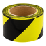 Fita Zebrada para Sinalização Amarela e Preta 70 mm x 100 m Ecoconvert FTAM100/70