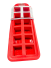 Forma de Gelo Silicone 12 Cubos Hauskraft Vermelha