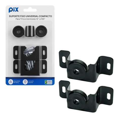 Suporte Universal Compacto PIX para TVs e Monitores 10" a 100" PX-30