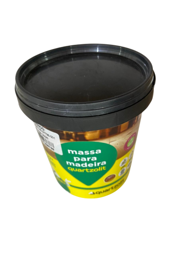 Massa para Reparo e Calafetação de Madeira Branco 400 g Quartzolit – Compatível com MDF