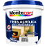 Tinta Acrílica Econômica Antimofo Montecor Branca 900 ml